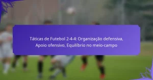 Táticas de Futebol 2-4-4: Organização defensiva, Apoio ofensivo, Equilíbrio no meio-campo